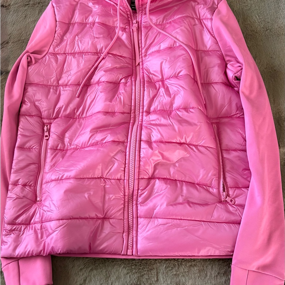 Pink Puffer Jacket